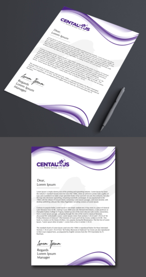 Realty Group Needs Classy, Contemporary Letterhead Design | Letterhead Design by ecorokerz