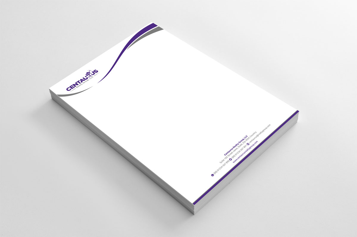 Letterhead Design by alpesh9520 for this project | Design #27869417