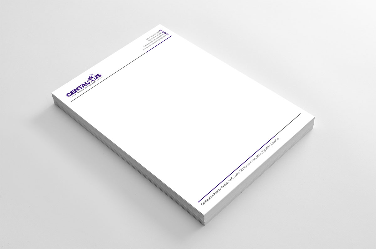 Letterhead Design by alpesh9520 for this project | Design #27873366