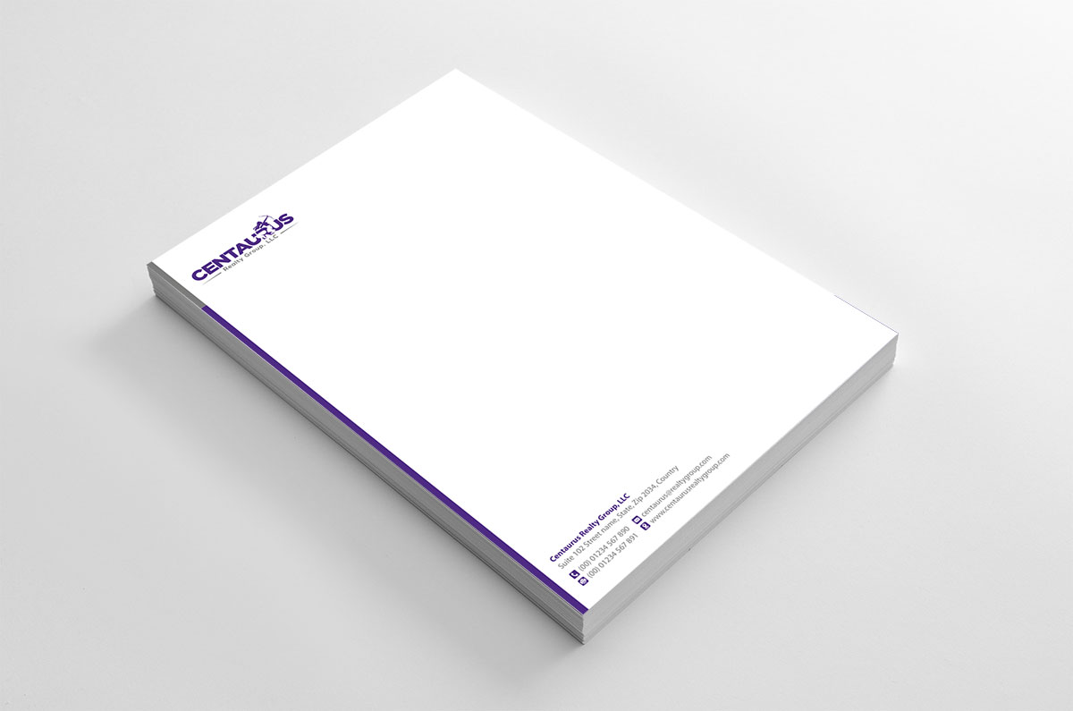 Letterhead Design by alpesh9520 for this project | Design #27873370