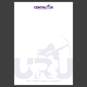 Letterhead Design by cesarcuervo for this project | Design #27876861