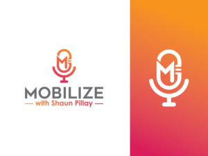 MOBILIZE with Shaun Pillay | Diseño de Logo por Qahaj Studios