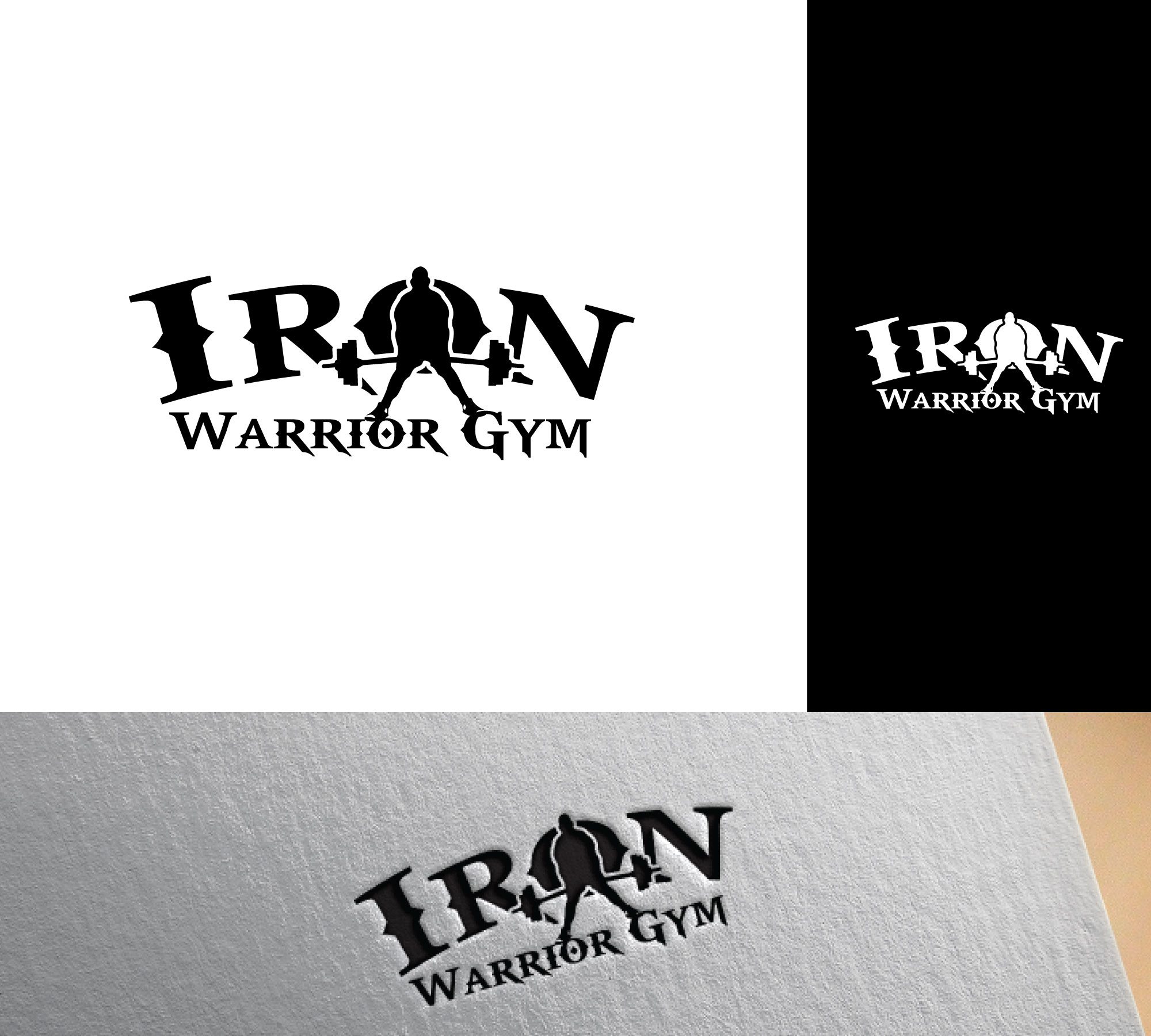 Elegant, Playful Logo Design for Iron Titan Gym by Md. Ripon mia