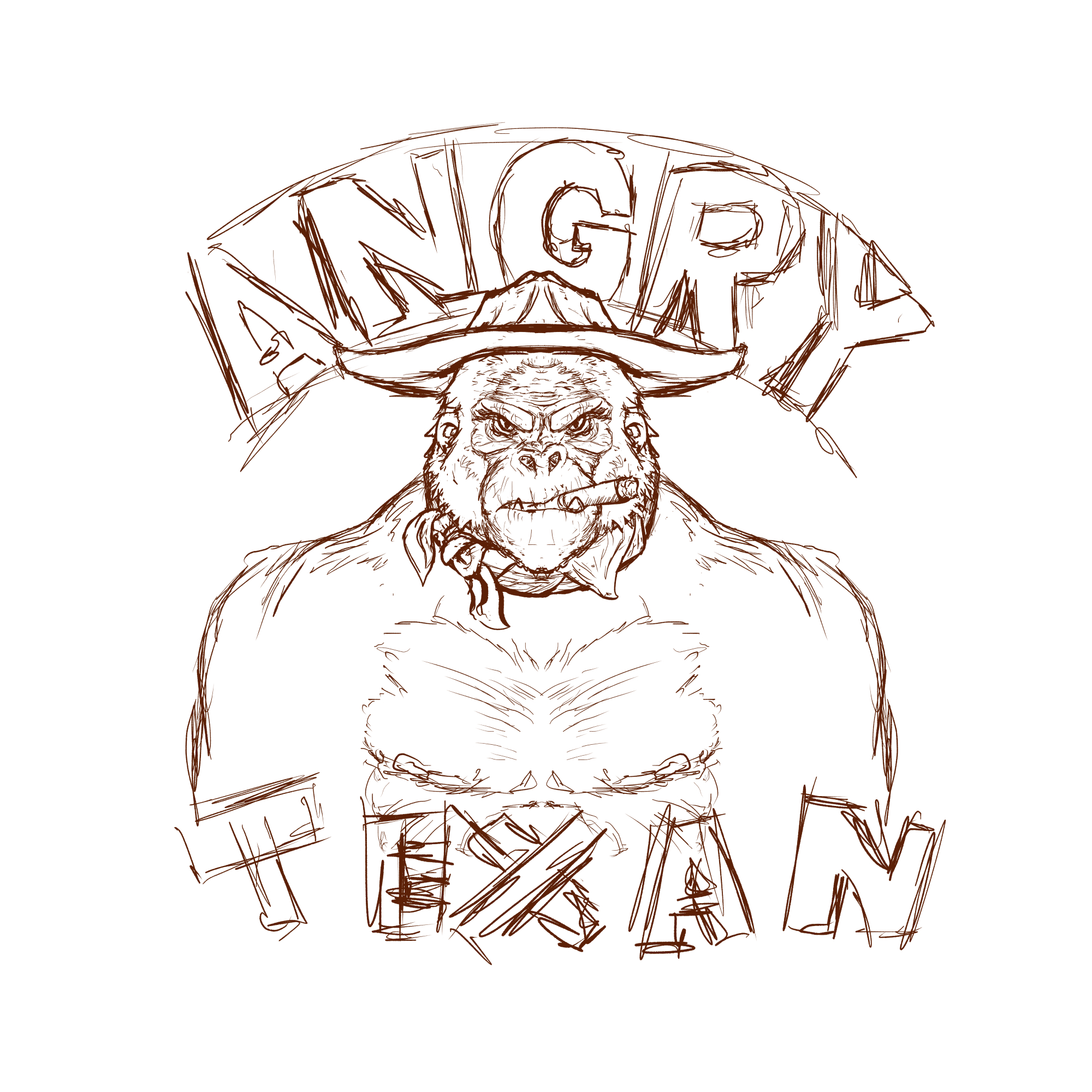 Design de T-shirt par hanartall pour 7M Ventures - Texas Bogie | Design #27868688