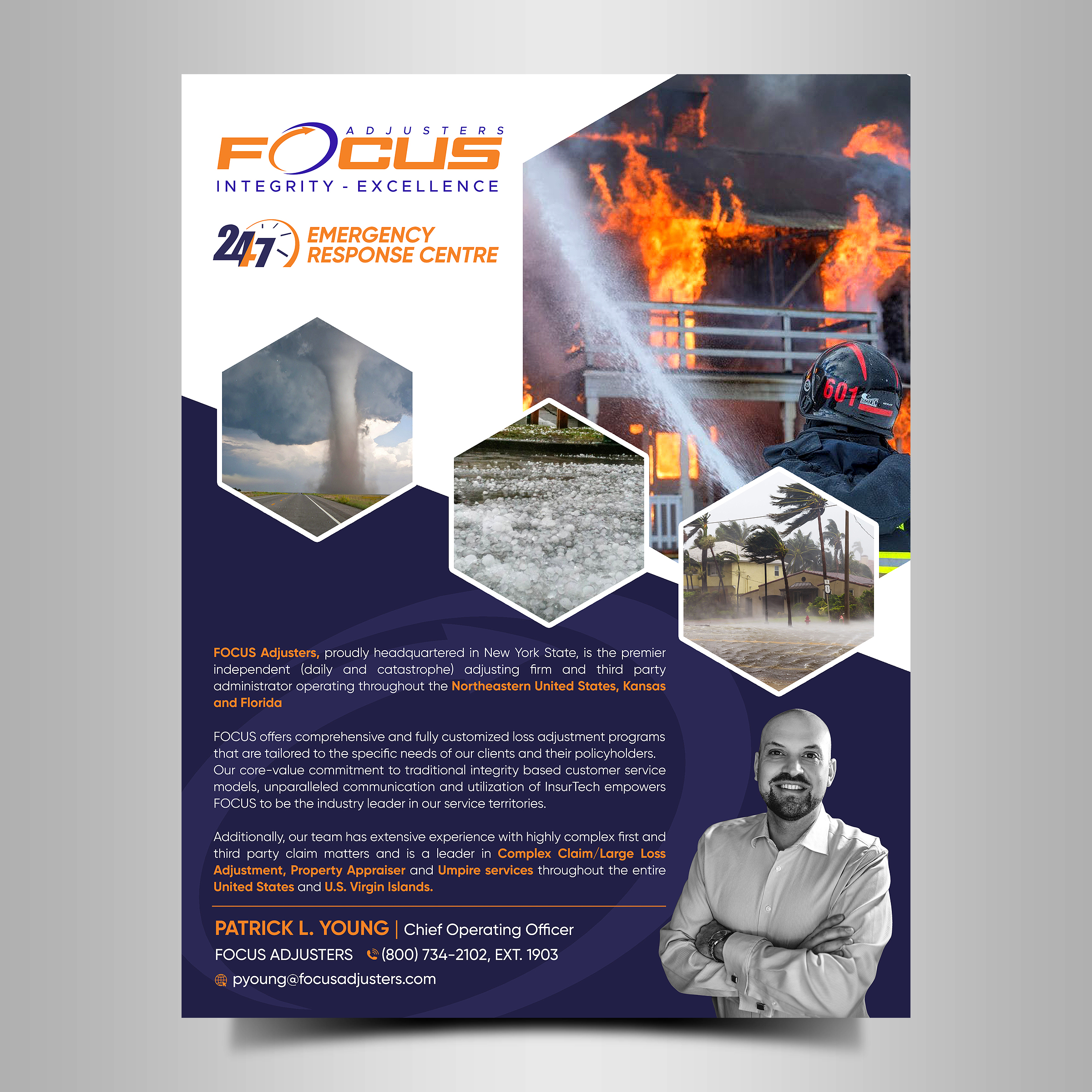 Advertisement Design by Designers Hub for Fort Orange Claim Service, Inc. | Design #27888863