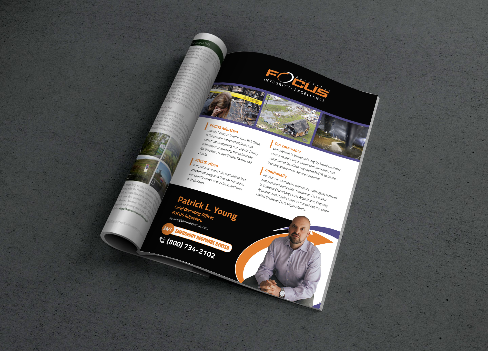 Advertisement Design by ABGraphics for Fort Orange Claim Service, Inc. | Design #27868414
