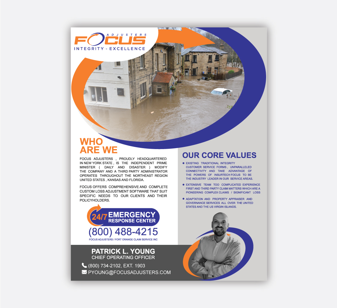 Diseño Publicitario por kaasmie para Fort Orange Claim Service, Inc. | Diseño #27868834