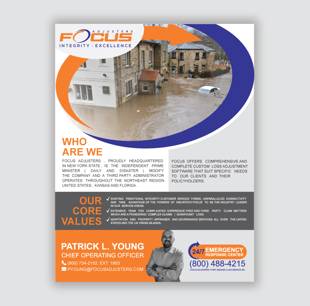 Diseño Publicitario por kaasmie para Fort Orange Claim Service, Inc. | Diseño #27869627