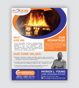 Design Publicitaire par kaasmie pour Fort Orange Claim Service, Inc. | Design : #27872860