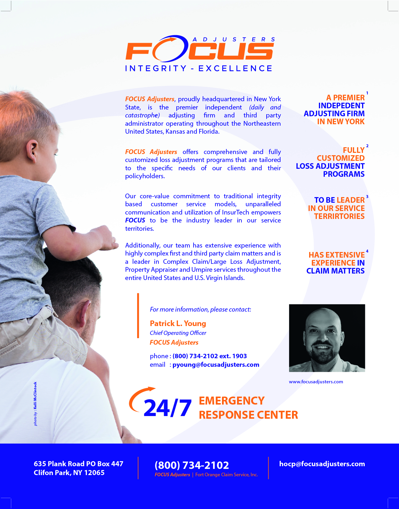 Advertisement Design by Lammy for Fort Orange Claim Service, Inc. | Design #27889937
