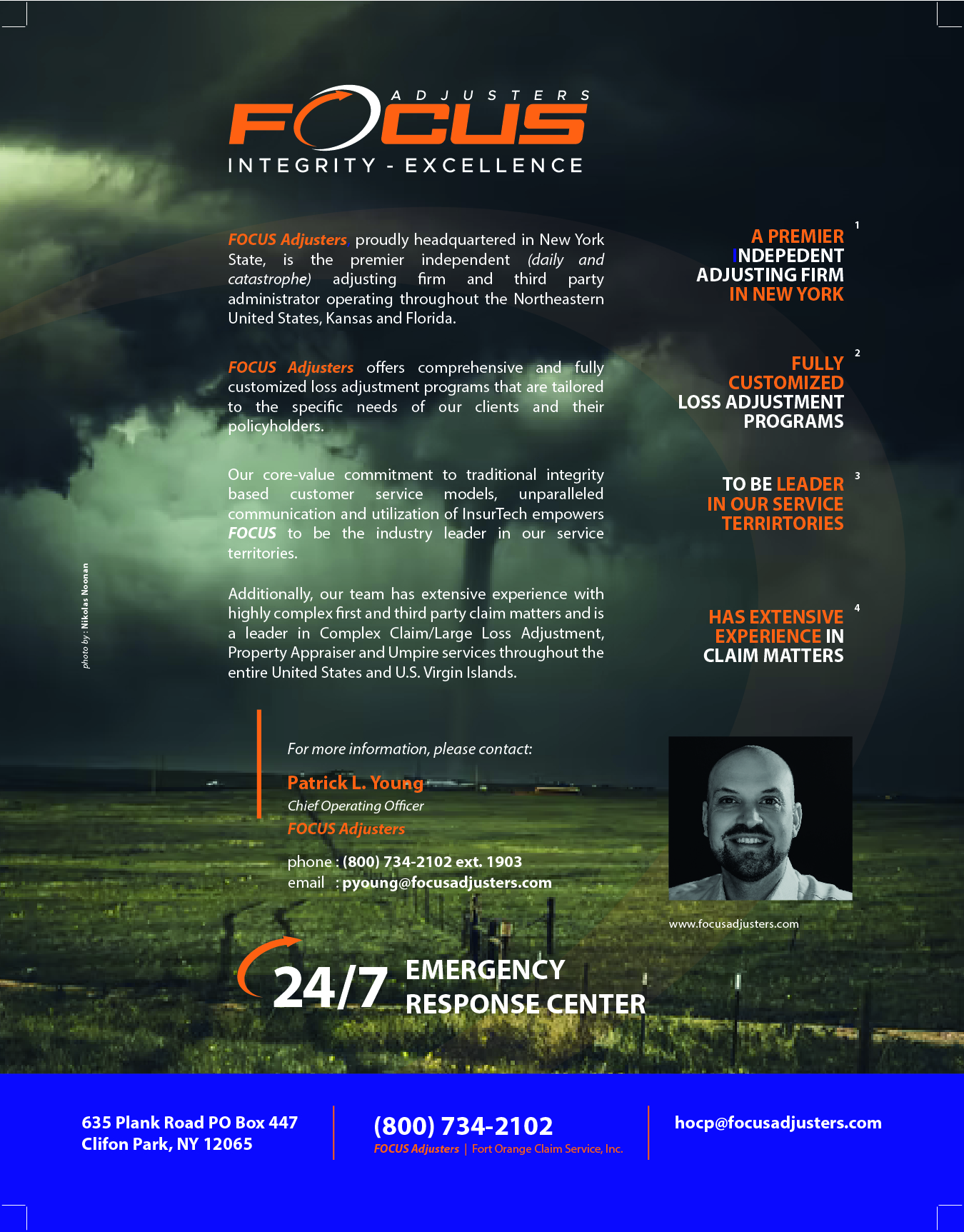 Advertisement Design by Lammy for Fort Orange Claim Service, Inc. | Design #27889941