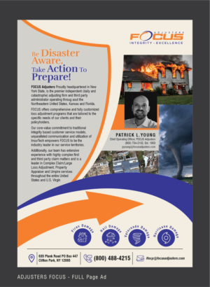 Design Publicitaire par yugcreativeart pour Fort Orange Claim Service, Inc. | Design : #27893679