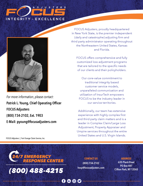Advertisement Design by Glyphica Design Studio for Fort Orange Claim Service, Inc. | Design #27886105