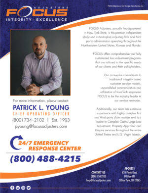 Diseño Publicitario por Glyphica Design Studio para Fort Orange Claim Service, Inc. | Diseño: #27886536