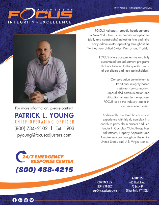 Werbe-Design von Glyphica Design Studio für Fort Orange Claim Service, Inc. | Design #27889053