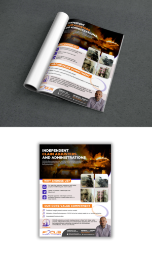 Advertisement Design by debdesign for Fort Orange Claim Service, Inc. | Design: #27871474