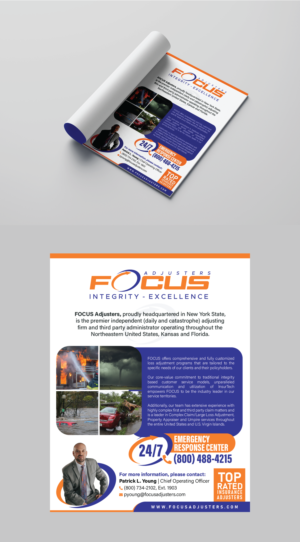 Design Publicitaire par Benson M. pour Fort Orange Claim Service, Inc. | Design : #27890455