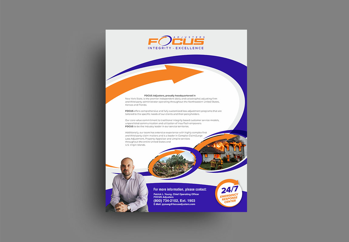 Advertisement Design by ecorokerz for Fort Orange Claim Service, Inc. | Design #27868091