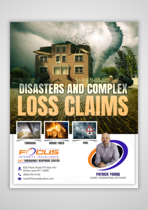 Advertisement Design by SAI DESIGNS for Fort Orange Claim Service, Inc. | Design: #27868697
