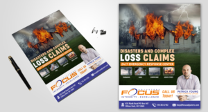 Advertisement Design by SAI DESIGNS for Fort Orange Claim Service, Inc. | Design: #27876969