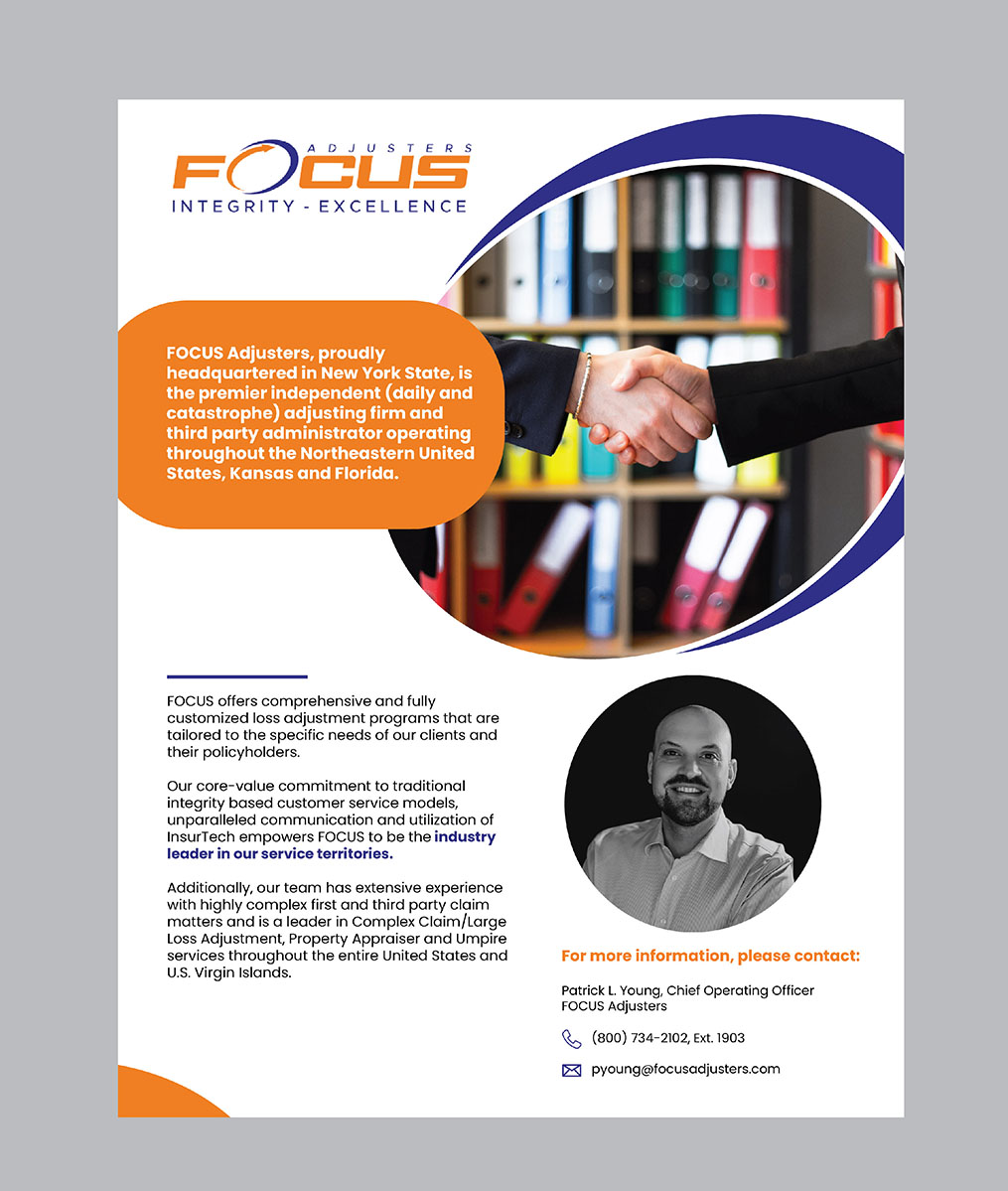 Diseño Publicitario por emoblack989 para Fort Orange Claim Service, Inc. | Diseño #27887225