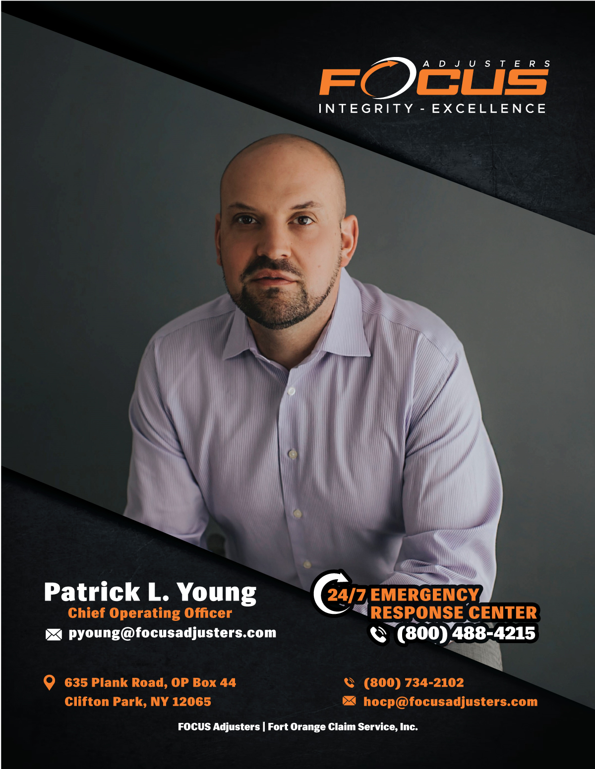 Diseño Publicitario por Balayat843 para Fort Orange Claim Service, Inc. | Diseño #27893163