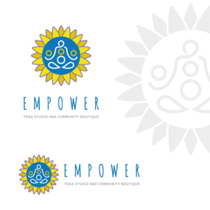 Logo Design by catatans for Empower - Yoga Studio & Community Boutique  | Design #27870562
