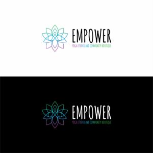 Logo Design by achil78 for Empower - Yoga Studio & Community Boutique  | Design: #27893172