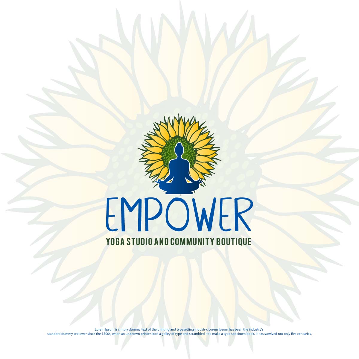Logo Design by creative.bugs for Empower - Yoga Studio & Community Boutique  | Design #27872532