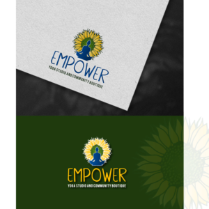 Logo Design by creative.bugs for Empower - Yoga Studio & Community Boutique  | Design: #27877553