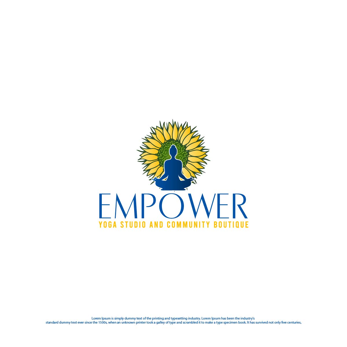 Logo Design by creative.bugs for Empower - Yoga Studio & Community Boutique  | Design #27903985