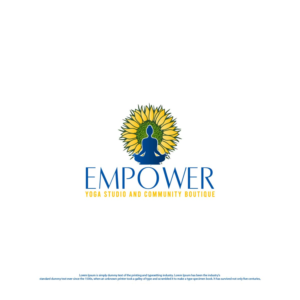 Logo Design by creative.bugs for Empower - Yoga Studio & Community Boutique  | Design: #27903985