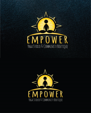 Logo Design by 3Guys for Empower - Yoga Studio & Community Boutique  | Design: #27878338