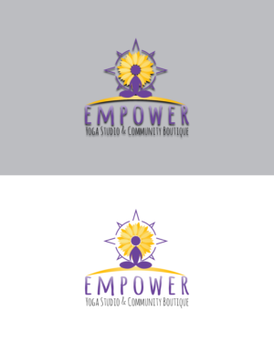 Logo Design by 3Guys for Empower - Yoga Studio & Community Boutique  | Design: #27884361