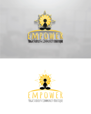 Logo Design by 3Guys for Empower - Yoga Studio & Community Boutique  | Design: #27884362