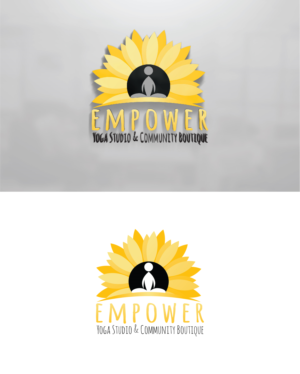 Logo Design by 3Guys for Empower - Yoga Studio & Community Boutique  | Design: #27884363