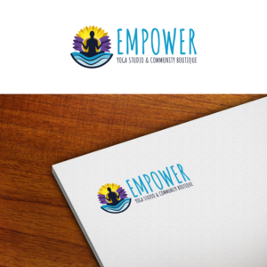 Logo Design by Maxo-Biz for Empower - Yoga Studio & Community Boutique  | Design: #27868823