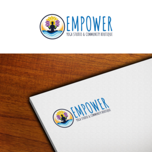 Logo Design by Maxo-Biz for Empower - Yoga Studio & Community Boutique  | Design: #27868825