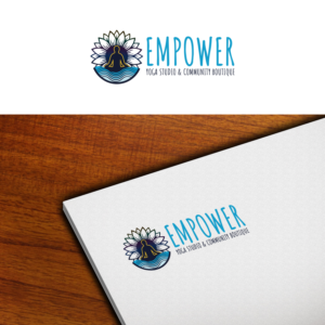 Logo Design by Maxo-Biz for Empower - Yoga Studio & Community Boutique  | Design: #27884459