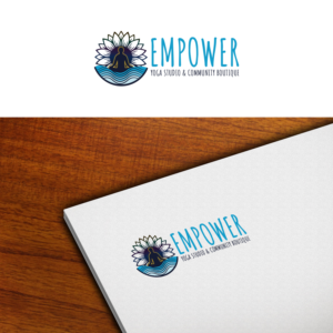 Logo Design by Maxo-Biz for Empower - Yoga Studio & Community Boutique  | Design: #27884461