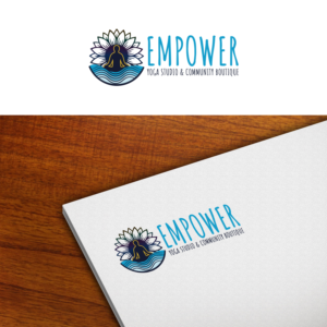 Logo Design by Maxo-Biz for Empower - Yoga Studio & Community Boutique  | Design: #27884468