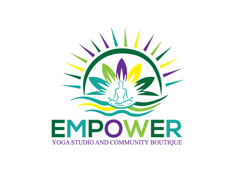 Logo Design by homyrahimu097 for Empower - Yoga Studio & Community Boutique  | Design: #27930426