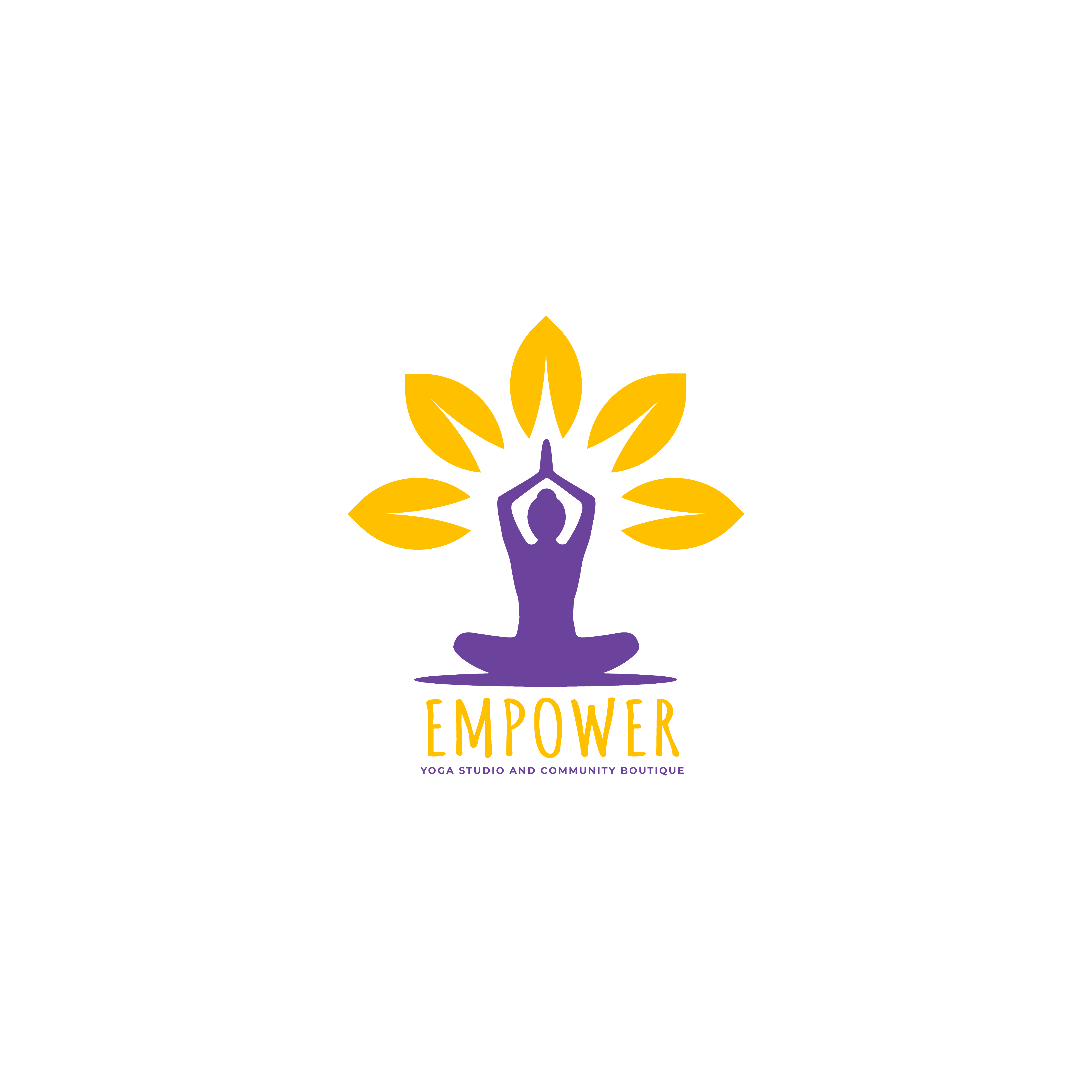 Design de Logo par Jburtonux pour Empower - Yoga Studio & Community Boutique  | Design #27869211