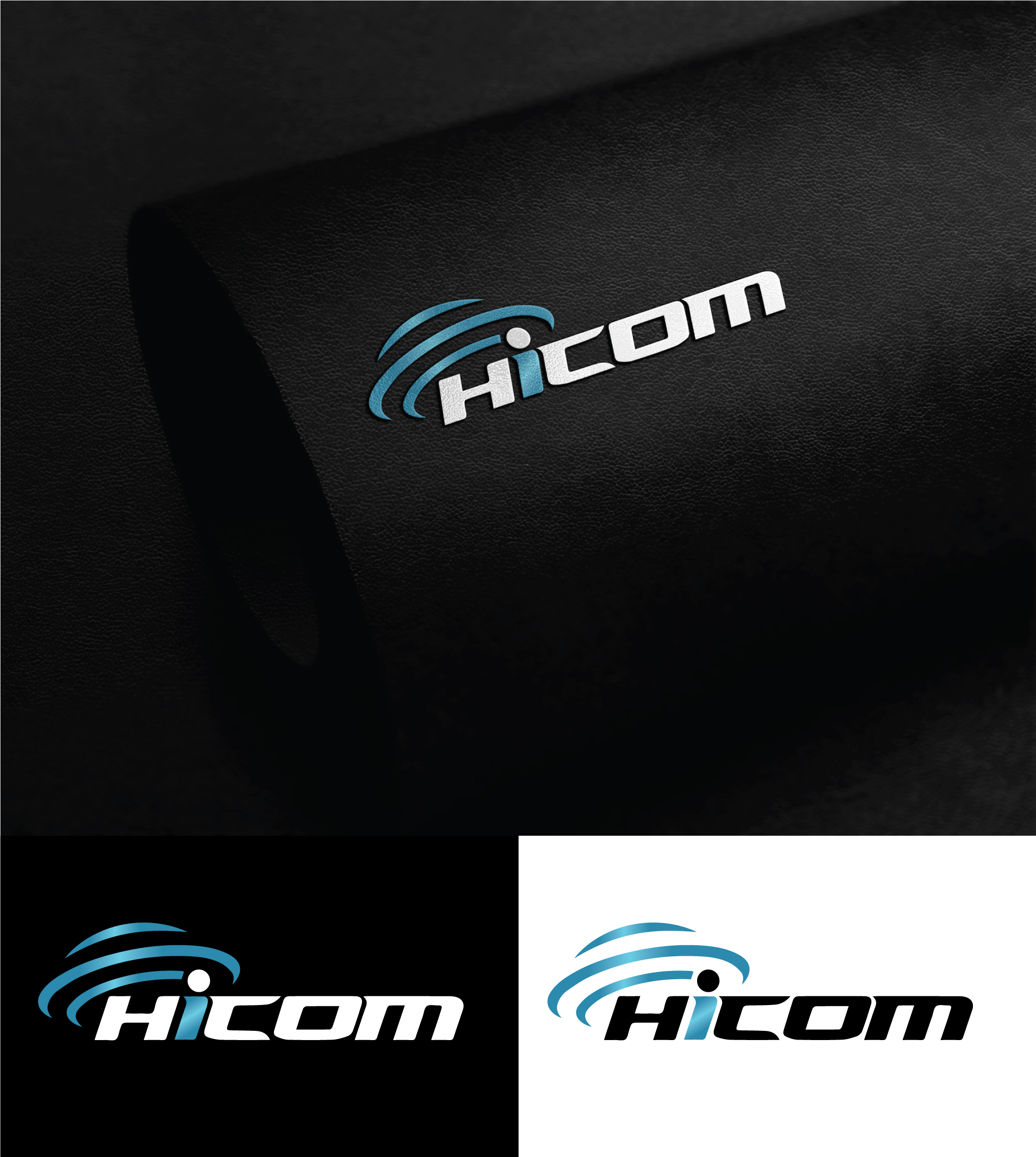 Conservative, Economical Logo Design for HICOM by StromDesignHub | Design  #27869895, image size:2250x2513