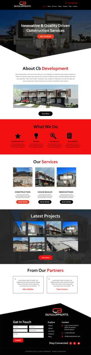 Diseño Web por MAHABA para este proyecto | Diseño #27874035