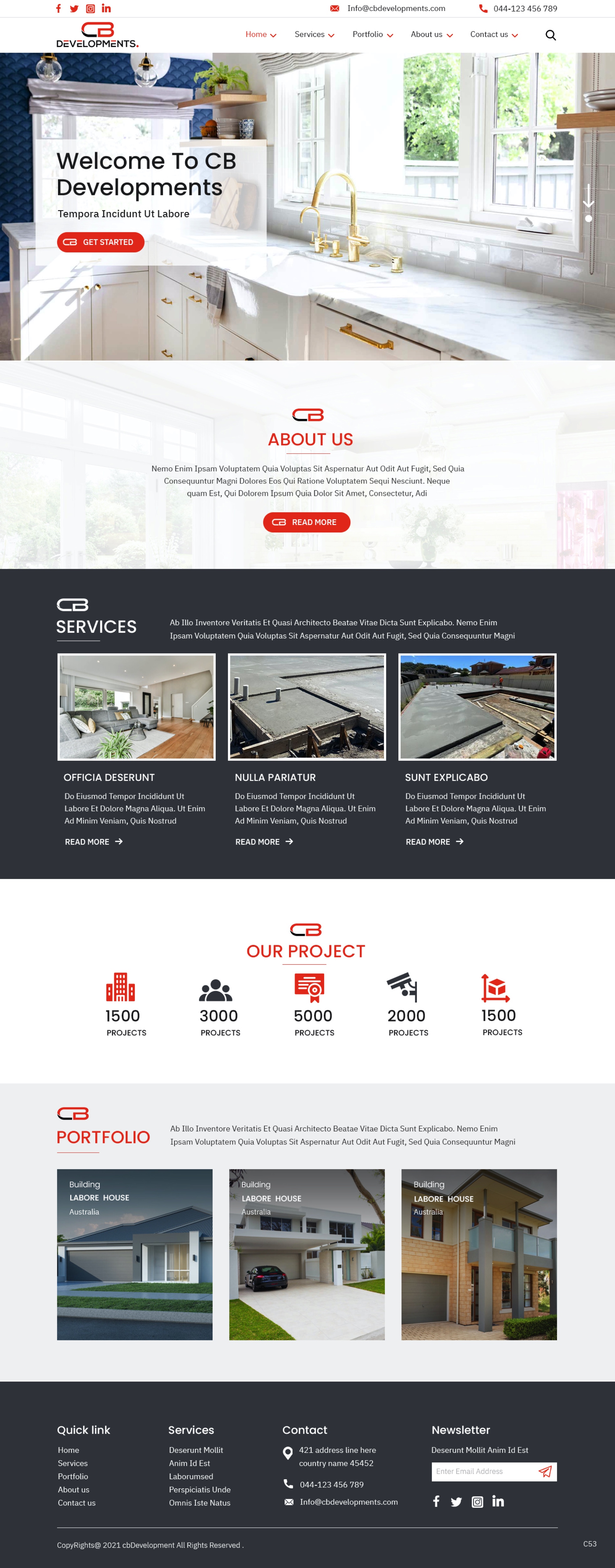 Web Design by pb for this project | Design #27874055