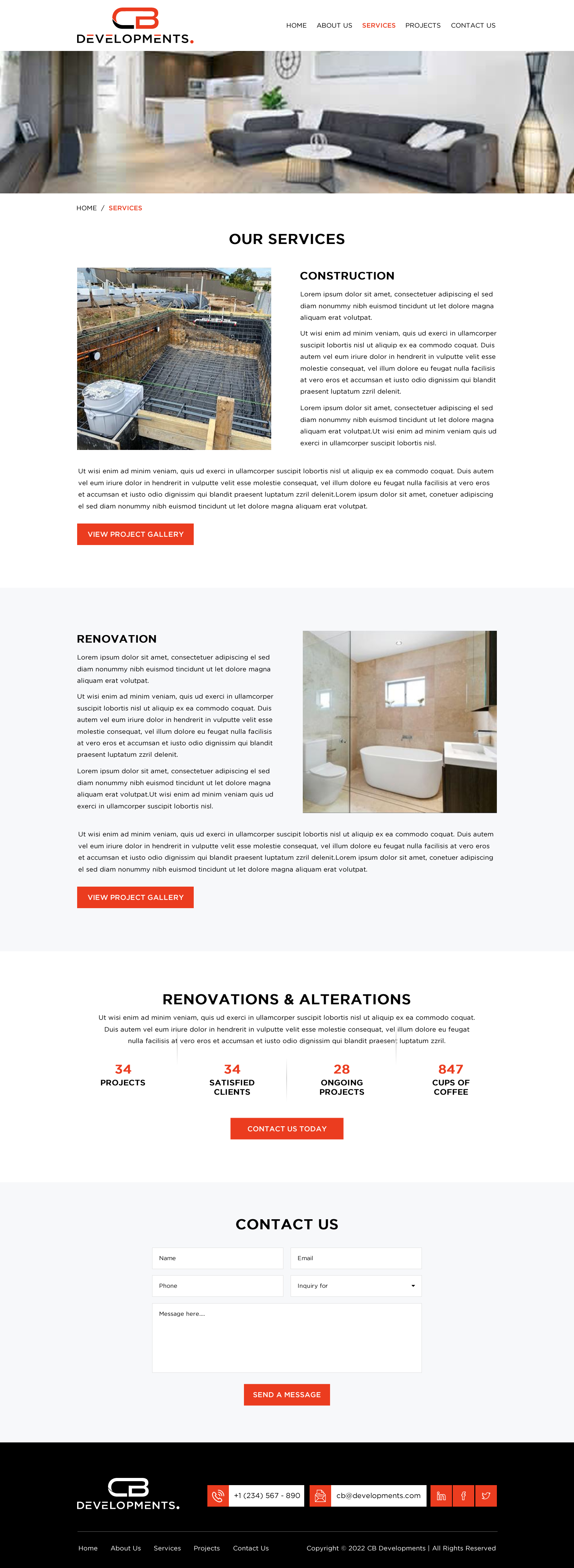 Web Design by Sbss for this project | Design #28003313