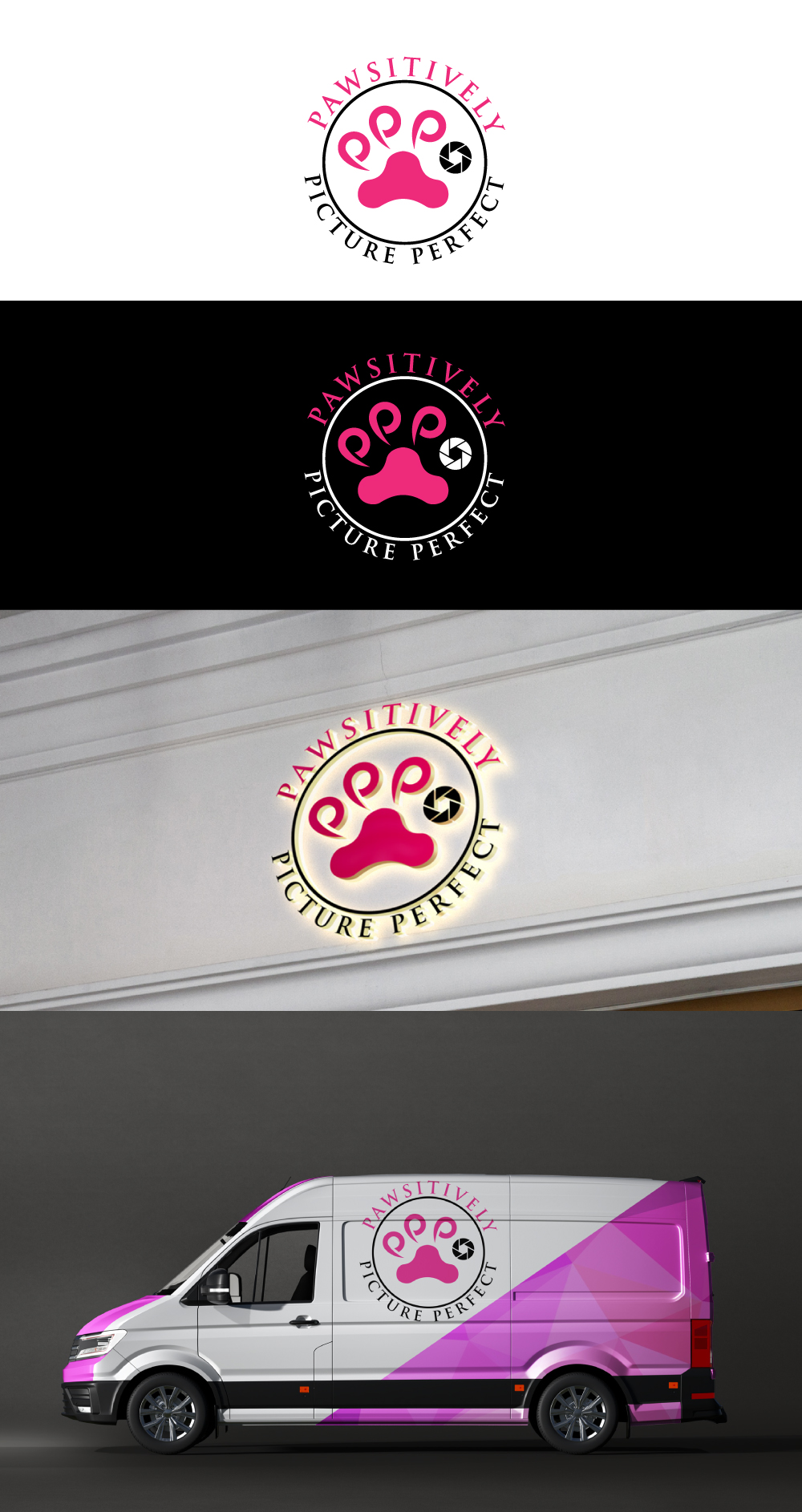 Logo Design by designA78 for Pawsitively Picture Perfect Mobile Grooming Spa | Design #27877040