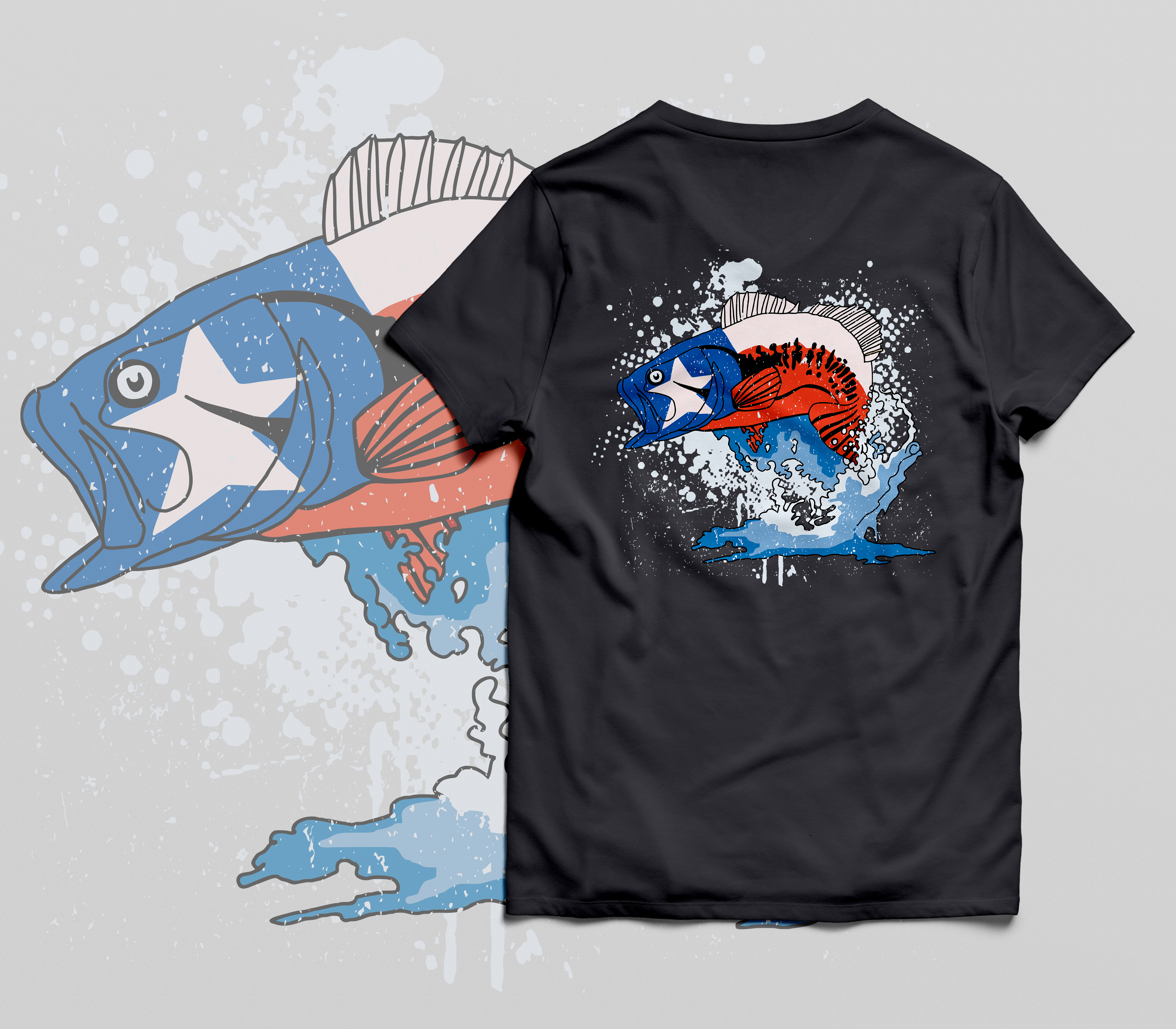 T-shirt Design by dmoeksa for BSG WRAPS | Design #27873797