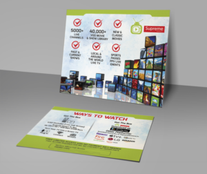 Postcard Design by Deziners Zone for this project | Design: #27872818